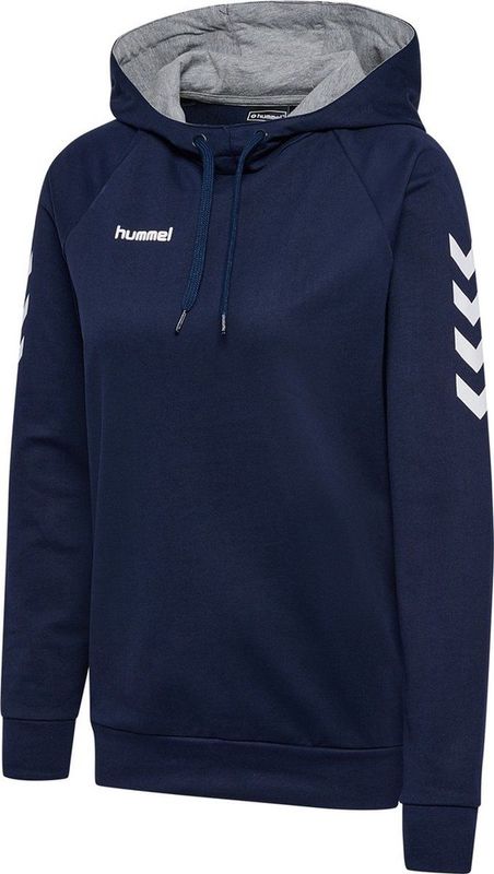 Hummel - Go Hoodie - Sweater - Blauw - Katoen/Polyester