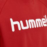 Hummel - Go Cotton Logo Sweatshirt - Zwart - Katoen/Polyester