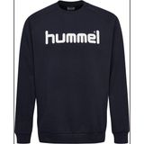 hummel - Go Cotton Logo - Hoodie - Zwart - Katoen