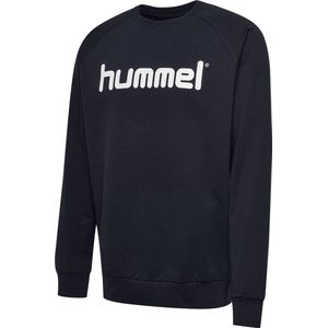 hummel - Go Cotton Logo - Hoodie - Zwart - Katoen