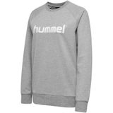 HMLGO - Logo Sweatshirt - Zacht - Zwart - Katoen/Polyester