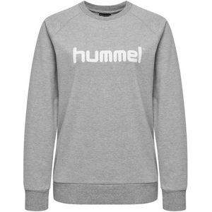 HMLGO - Logo Sweatshirt - Zacht - Zwart - Katoen/Polyester