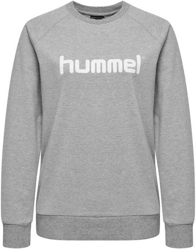 HMLGO - Logo Sweatshirt - Zacht - Zwart - Katoen/Polyester