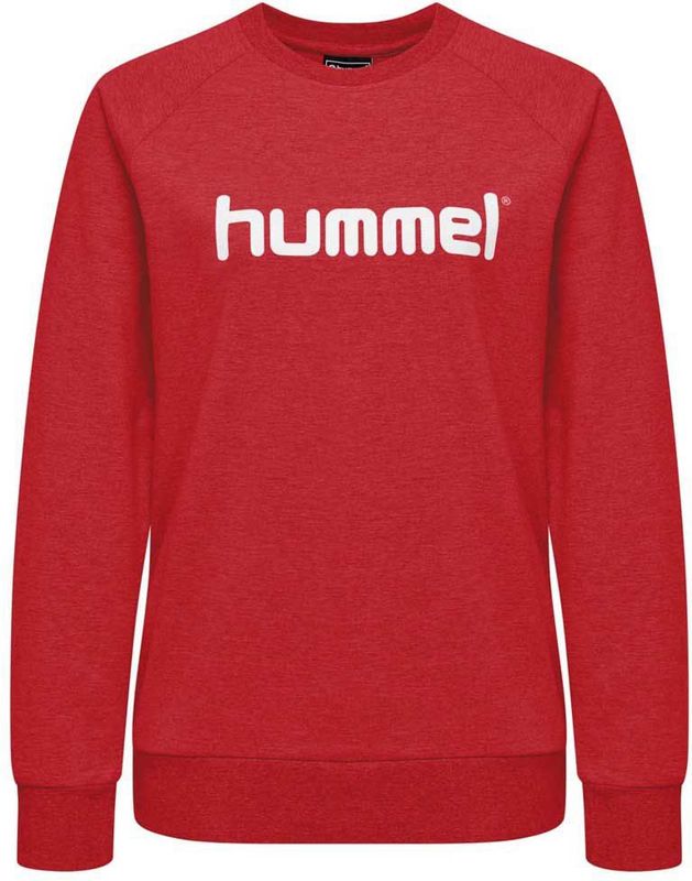Hummel - HMLGO Katoenen Logo Sweatshirt - Zwart - Dames