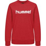 Hummel - HMLGO Katoenen Logo Sweatshirt - Zwart - Dames