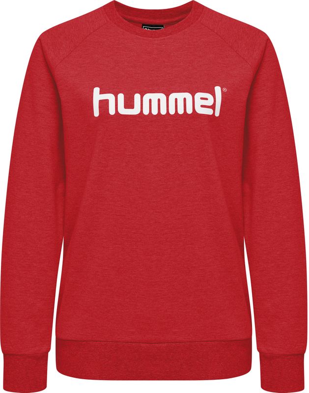 Hummel - HMLGO Katoenen Logo Sweatshirt - Zwart - Dames