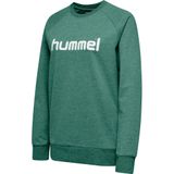 Hummel - Go Logo - Sweatshirt - Zwart - Katoen/Polyester
