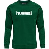 Hummel - Go Logo - Sweatshirt - Zwart - Katoen/Polyester