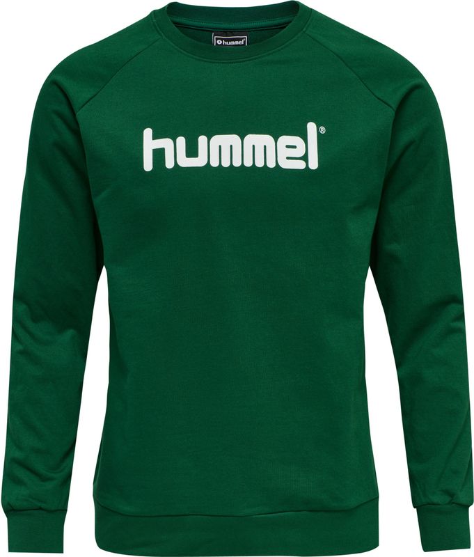 Hummel - Go Logo - Sweatshirt - Zwart - Katoen/Polyester