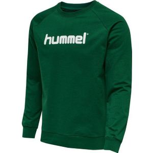 HMLGO - Logo Sweatshirt - Zacht - Zwart - Katoen/Polyester