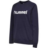 Hummel Go Cotton Logo Sweat Dames - Sporttruien - navy (marineblauw) - Vrouwen