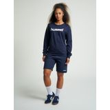 Hummel Go Cotton Logo Sweat Dames - Sporttruien - navy (marineblauw) - Vrouwen