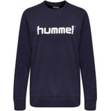 Hummel Go Cotton Logo Sweat Dames - Sporttruien - navy (marineblauw) - Vrouwen