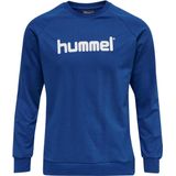 Hummel Go Cotton Logo Sweat Dames - Sporttruien - blauw - Vrouwen