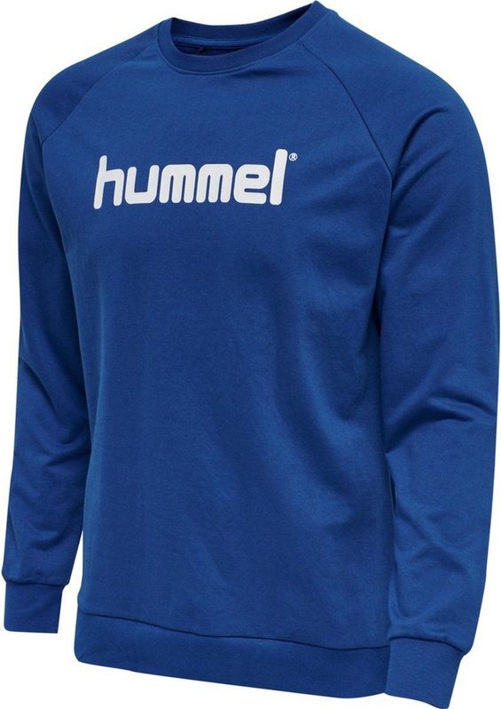Hummel Go Cotton Logo Sweat Dames - Sporttruien - blauw - Vrouwen