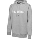 Hummel Hummel Go Cotton Sporttrui - Mannen - grijs/wit