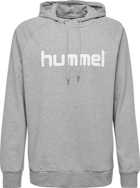 Hummel Hummel Go Cotton Sporttrui - Mannen - grijs/wit