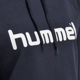 Hummel - HMLGO COTTON LOGO HOODIE - Grijs - Katoen/Polyester