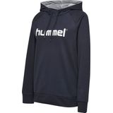 Hummel - HMLGO Cotton Logo Hoodie - Zwart - Katoen/Polyester