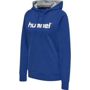 Hummel Damen Hoodie Hmlgo Cotton Logo Hoodie Woman True Blue