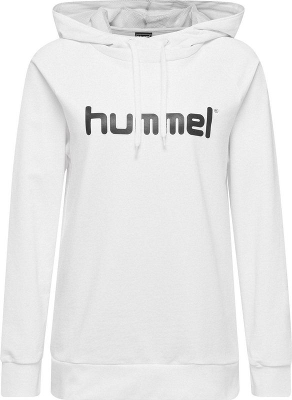 Hummel - HMLGO COTTON LOGO HOODIE - Dames Sweatshirt - Met Capuchon