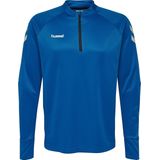 Men' hoodie hummel tech move half zip blue1