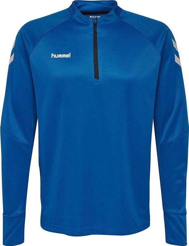 Men' hoodie hummel tech move half zip blue1