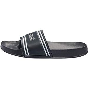 hummel Unisex Pool Slide Retro Badschoenen, zwart, 39 EU