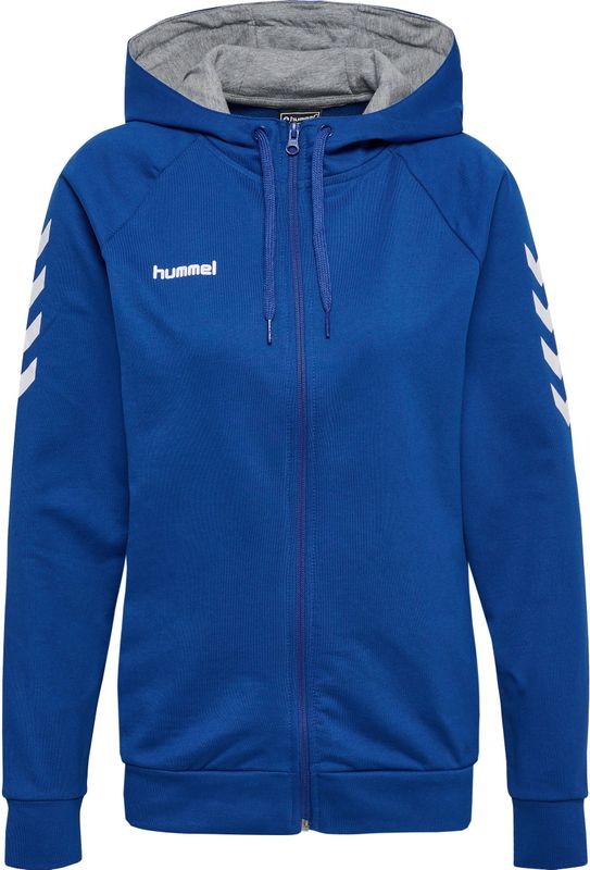 Hummel - HMLGO Katoenen Hoodie - Zwart - 80% Katoen, 20% Polyester
