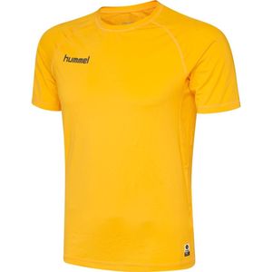 Hummel - HML First Performance - T-shirt - Zwart - Polyester/Elastaan