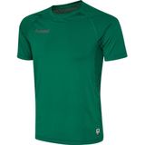 Hummel - HML First Performance - Sportshirt - Zwart - Jersey