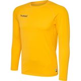 Hummel Firsperformance T-shirt Met Lange Mouwen Geel S Man