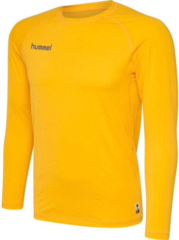 Hummel Firsperformance T-shirt Met Lange Mouwen Geel S Man