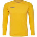 Hummel - HML First Performance - T-shirt - Zwart - 88% Polyester 12% Elastaan