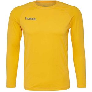 Hummel - HML First Performance - T-shirt - Zwart - 88% Polyester 12% Elastaan