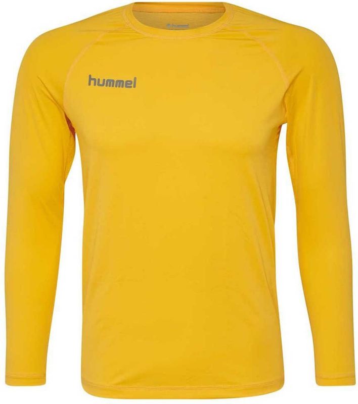 Hummel - HML First Performance - T-shirt - Zwart - 88% Polyester 12% Elastaan