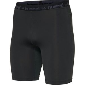 Hummel First Tight Short - thermobroek - zwart - Unisex