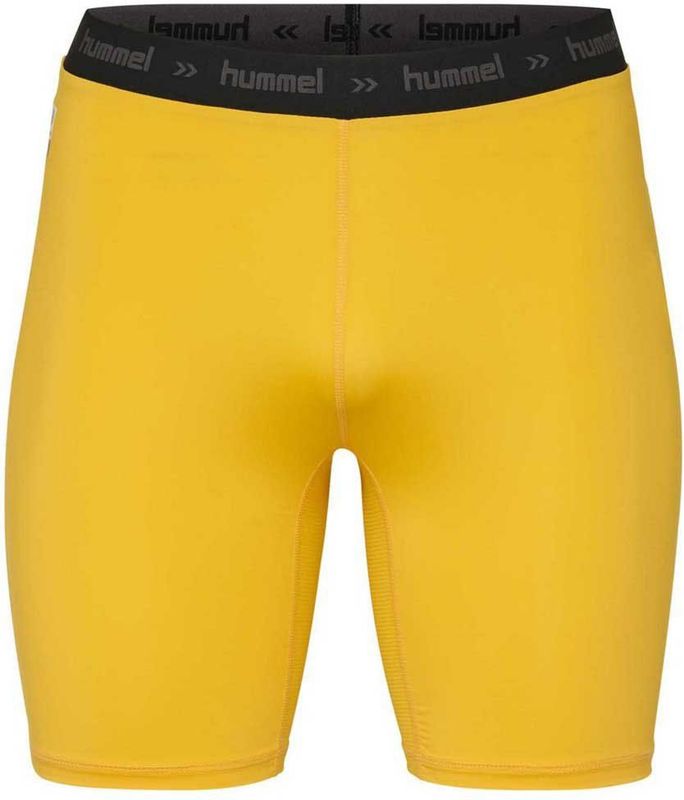 Hummel First Performance Korte Leggings Geel Man