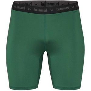 Hummel First Performance Korte Leggings Groen Man
