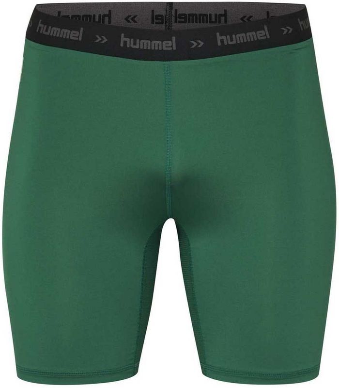 Hummel First Performance Korte Leggings Groen Man