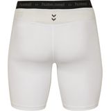 Hummel First Tight Short - thermobroek - wit - Unisex