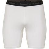 Hummel First Tight Short - thermobroek - wit - Unisex