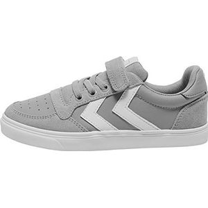 Hummel Kinder Sneaker Slimmer Stadil Leather Low Jr Alloy-36