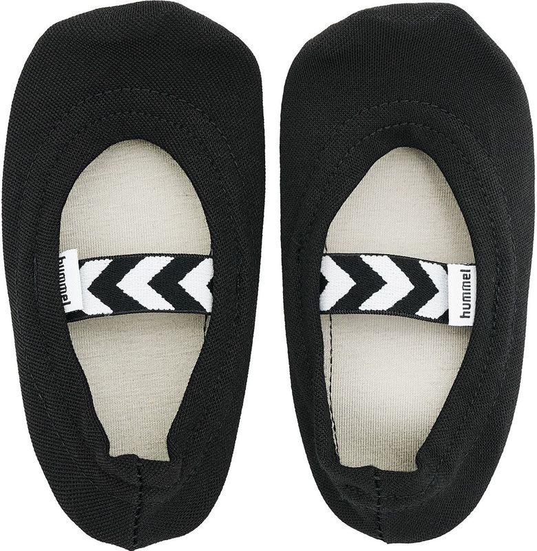 Hummel - Junior Gymnastiek Slippers - Zwart - Rubber - Elastische Band