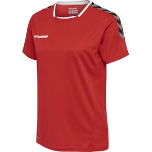 Hummel Authentic Poly Shirt Dames - sportshirts - rood - Vrouwen