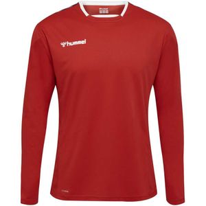 Hummel - Authentic Poly T-shirt - Zwart - Polyester - Lange Mouwen