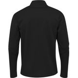 hummel - AUTHENTIC HALF RITS - Sweatshirt - Zwart - Katoen