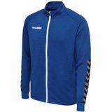 Hummel - Authentic Poly Zip Jacket - Tussenjas - Blauw - Volledige Rits