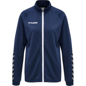 hummel - AUTHENTIC WOMEN POLY ZIP JACKET - Jack - Gebreid Polyester - Zwart