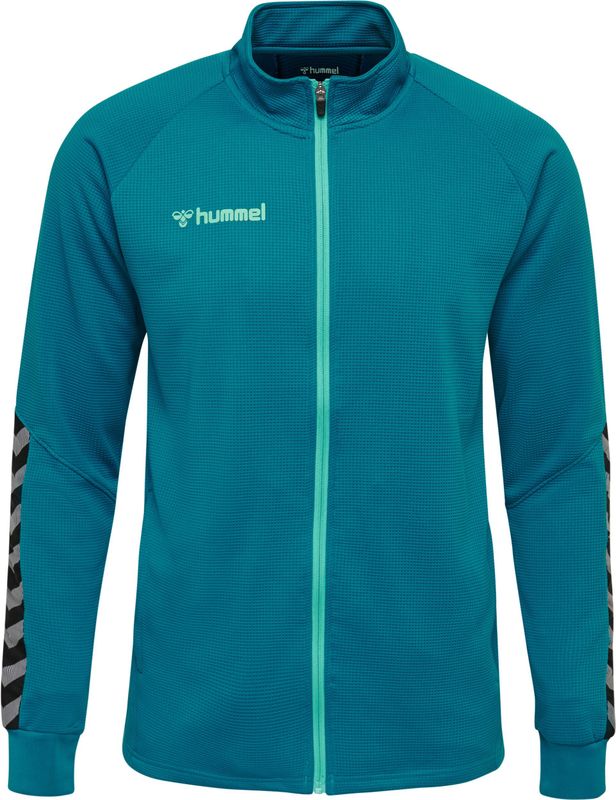 Hummel - Authentic Jas - Polyester - Zwart - Met Ritszakken